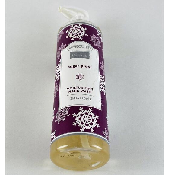 Sprouts Essentials Sugar Plum Hand Wash Soap Vegan Gluten Free Moisturizing 88% - Picture 7 of 7